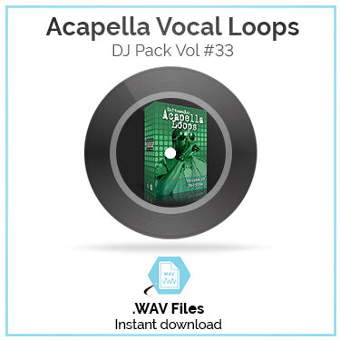 Acapella Vocal Loops Pack Volume