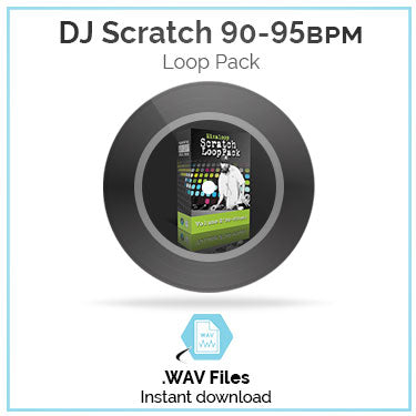 DJ Scratch Loop Pack 90bpm-95bpm