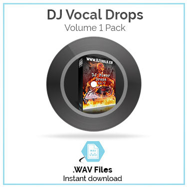 DJ Vocal DJ Drops Pack Volume